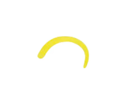 62-3982-52　［Discontinued］Fluorescent Reflective Seal for Safety Belt (Yellow)　NO.Y-5