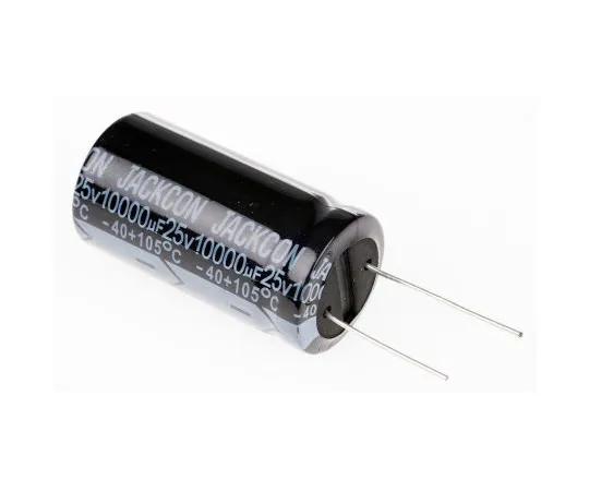 63-4998-18　RS PRO 10000μF25V直流铝电解电容器，通孔22 (Dia。)x 42mm+105°22mm 10mm 42mm　711-1217
