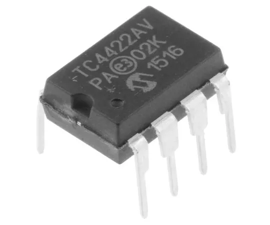 63-5091-08　微芯TC4422AVPA低侧MOSFET电源驱动器，10A8针，PDIP　TC4422AVPA