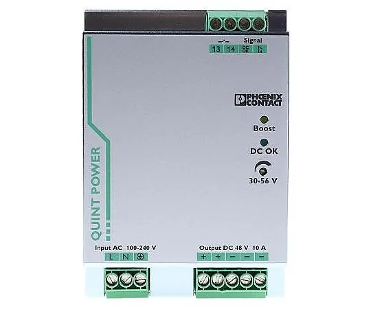 63-4927-61　Phoenix触点，QUINTPS/1AC/48DC/10 PSU,48V直流输出电压，10A输出电流　2866682