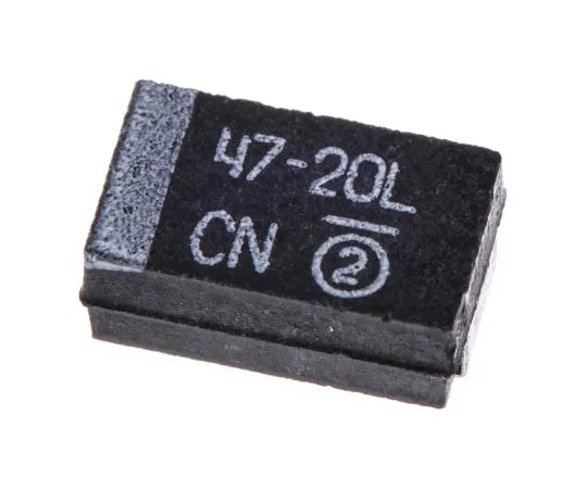 63-4959-34　Vishay钽电容器47μF20Vdc MnO2固体±10%耐受性293D系列　293D476X9020D2TE3