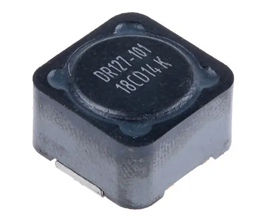 63-5084-88　Cooper BussmannDR73/74/125/127系列0127型铁氧体磁芯屏蔽绕线SMD电感器，100μH±20%　DR127-101-R