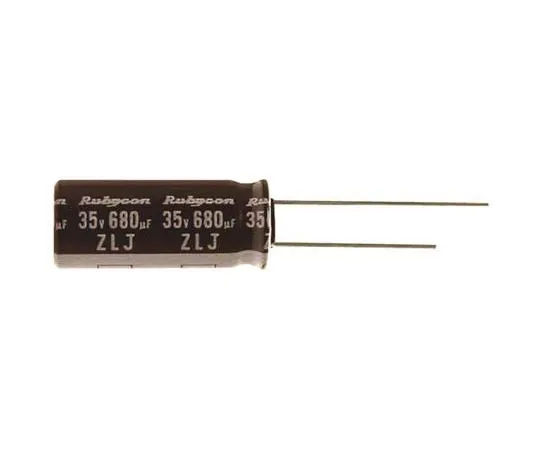 63-5027-57　Rubycon 560μF10V直流铝电解电容器，通过8孔 (Dia。)x 11.5mm+105°8mm 3.5mm　10ZLJ560M8X11.5