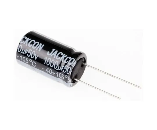 63-4998-52　RS PRO 1000μF50V直流铝电解电容器，通孔16 (Dia。)x 26 mm+105°16mm 7.5mm26 mm　711-1501