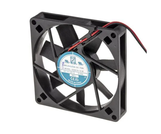 63-4867-42　RS PRO轴向风扇80 x 80 x 15 mm, 20 cfm,1.1W, 12 V直流　541-4993