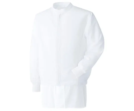 65-1299-31　［已停用］工作服，食品业VERDEXCEL中性长袖夹克白色SSVEHS3202W-UE-SS　VEHS3202W-UE-SS