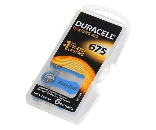 63-5113-25　Duracell EasyTab按钮电池，PR44,1.4V,直径11.6mm　96077580