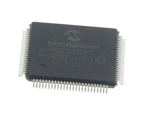 63-5065-13　微芯片，16位DSP70MHz 536 kB闪存100针TQFP　dsPIC33EP512MU810-I/PT