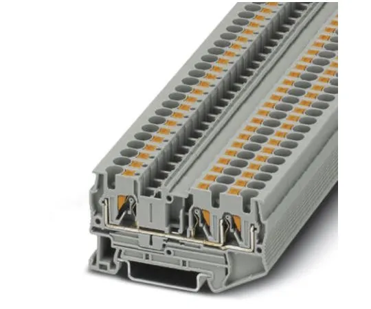 63-4992-28　Phoenix Contact, PT Clipline系列，800 V Feed through Terminal 铝块，Push in Terminal　3211771