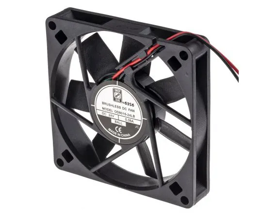 63-4867-59　RS PRO轴向风扇80 x 80 x 15 mm, 23 cfm,2.4 W, 24 V直流　541-5255