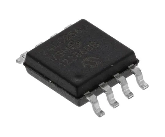 63-4963-85　Microchip24LC256-I/SM, 256kbit串行EEPROM内存，900ns 8针SOIJI2C　24LC256-I/SM