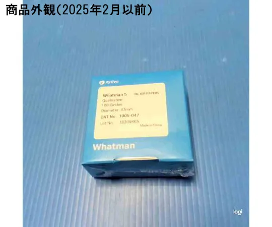 62-6175-03　Qualitative Filter Paper (Grade 5 47 mm) 1 Pack (100 Sheets)　1005-047