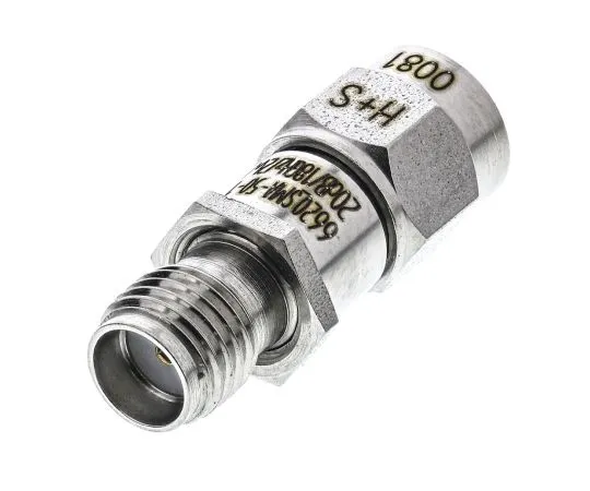 63-5010-95　50Ω射频衰减器SMA连接器SMA插头到插座20dB,工作频率直流至18GHz　6620_SMA-50-1/199_NE