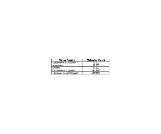 62-8435-02　蛋白质分子量标记物，高效液相色谱法　539053-5T