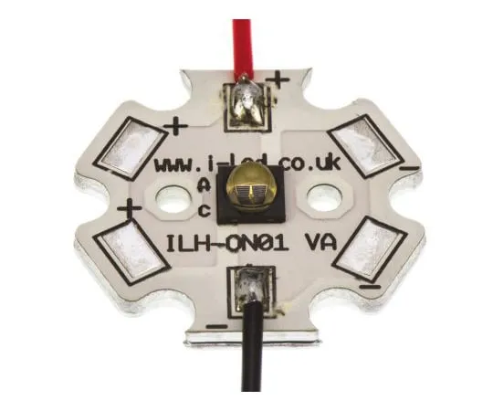 63-5088-59　ILH-IO01-85SL-SC201-WIR200。ILS, OSLON黑色PowerStar 850nm红外LED模块，PCB SMD封装　ILH-IO01-85SL-SC201-WIR200.