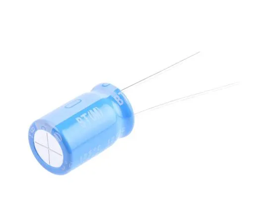 63-5074-19　尼奇康100μF63V直流铝电解电容器，通孔10×16 mm+125°C 10mm 5mm　UBT1J101MPD8