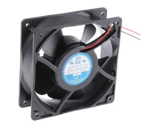 63-4867-50　RS PRO轴向风扇，120 x 120 x 38.5mm, 73 cfm, 3 W, 12 V直流　541-5126