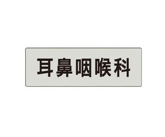 62-0343-78　［Discontinued］Room Name Display Plate Neurological Acrylic (Gray) 50 x 150 x 2 Thickness　RS493