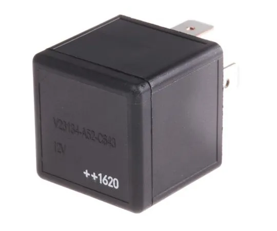 63-4947-57　TEConnectivityF4SPDT汽车继电器插头，12V直流线圈，40A　V23134A0052C643 2-1393302-2