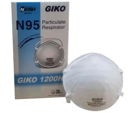 65-0598-09　［已停用］N 95面具表面结构美国NIOSH批准20件组　JN010