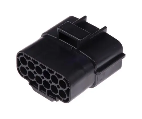 63-5013-81　TE Connectivity Econoseal J Mk II+系列，2列12 Way插座外壳　174663-2