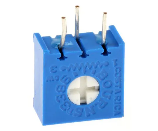 63-4969-45　Bourns 1 Gang Trimmer陶瓷电位器，1kΩ，±10%，0.5W,线性3386V-1-102LF　3386V-1-102LF