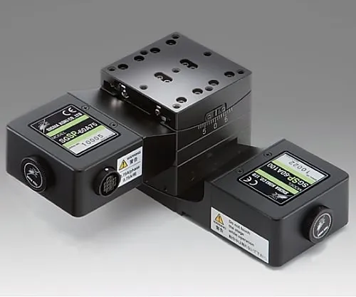61-6985-13　小型自动Gonio Stage旋转中心高度75 mm Stage Height 55 mm　SGSP-60B75