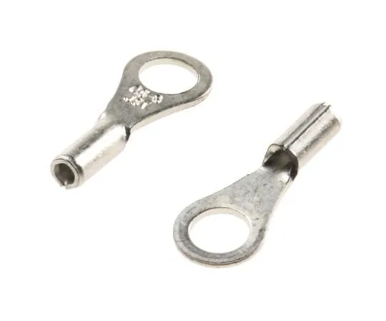 63-4885-23　JST非绝缘压痕环端子，3mm螺柱尺寸，0.2mm2至0.5mm2线材尺寸　0.5-3