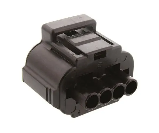 63-5013-80　TE Connectivity SSC系列，1列4向电缆安装插头外壳　184046-1