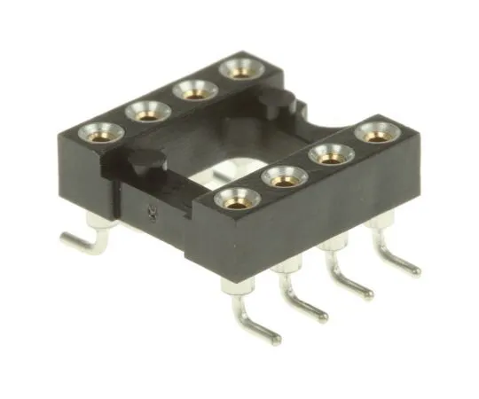 63-4982-98　Preci-Dip2.54mm间距垂直8向，SMT旋转针开框IC导槽，1A　110-87-308-41-105101