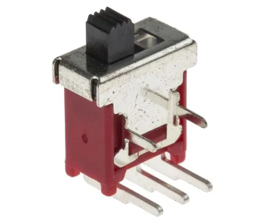 63-5036-29　PCB滑动开关单极双抛 (SPDT) 开-关3 A@120 V交流侧　734-7277