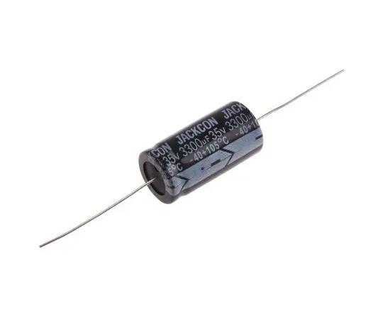 63-4990-52　RS PRO 330μF35V直流铝电解电容器，通孔18 (Dia。)x 36mm+105°18mm 36mm　707-6697