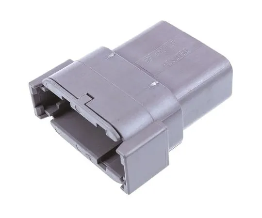 63-5025-42　Deutsch DTM系列，2列12向插座连接器，具有压痕终止法　DTM0412PA