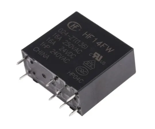 63-5114-02　RS PRO SPDT非锁定继电器PCB安装，24V线圈，20A　800-4508