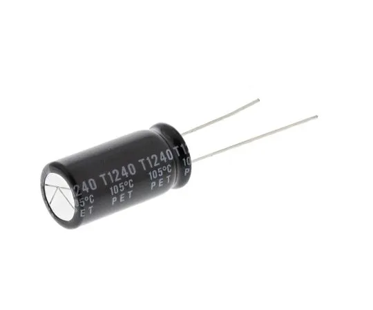 63-5027-79　Rubycon 820μF25V直流铝电解电容器，通孔10 (Dia。)x 20 mm+105°10mm 5mm　25ZLH820MEFC10X20