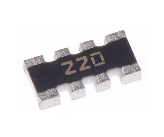 63-4853-21　BournsCAY16系列22Ω±5%隔离SMT电阻器阵列，4电阻器，0.25W共1206 (3216M) 封装凸块　CAY16-220J4LF