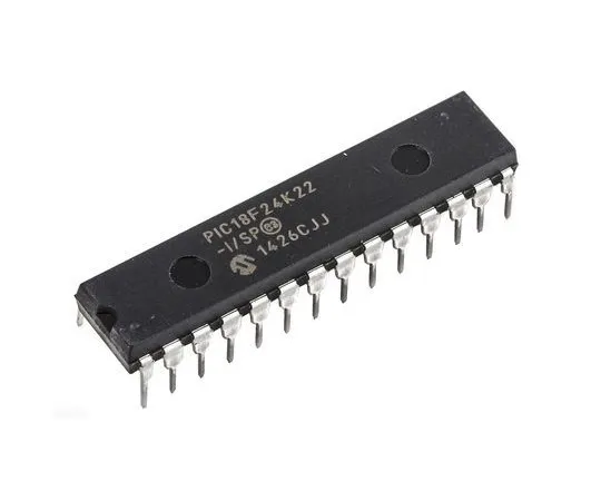 63-5009-50　单片机PIC18F24K22-I/SP,8位PIC单片机，64MHz, 16 kB闪存，28-PinSPDIP　PIC18F24K22-I/SP