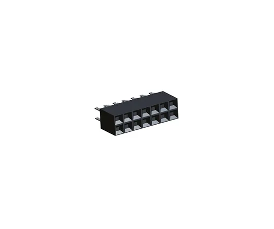 63-5049-62　TE连通性AMPMODU MOD IV系列2.54毫米间距14道2线直PCB插座，通孔，焊点终止　5-534998-7