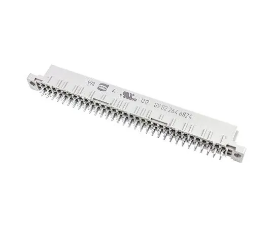 63-5044-27　Harting 64 Way 2.54mm Pitch, Type B Class C2, 2 Row, Straight DIN 41612 Connector, Socket　9022646824