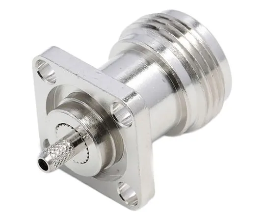 63-5108-58　RS Pro 50Ω直板安装N型连接器，插孔，压痕终止，0→3GHz,RG174/U　793-3588