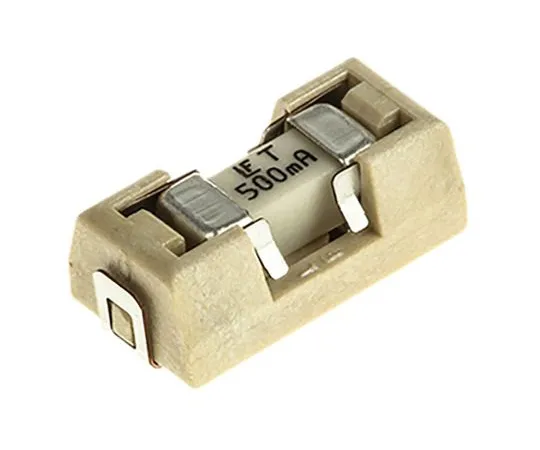 63-5038-66　Littelfuse500mAT不可复位表面安装保险丝，125V　0154.500DRT