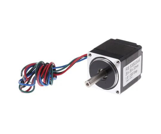 63-4860-49　RS Pro混合动力永磁步进电机1.8°，60mNm, 3.8 V, 670 mA,4线　535-0344