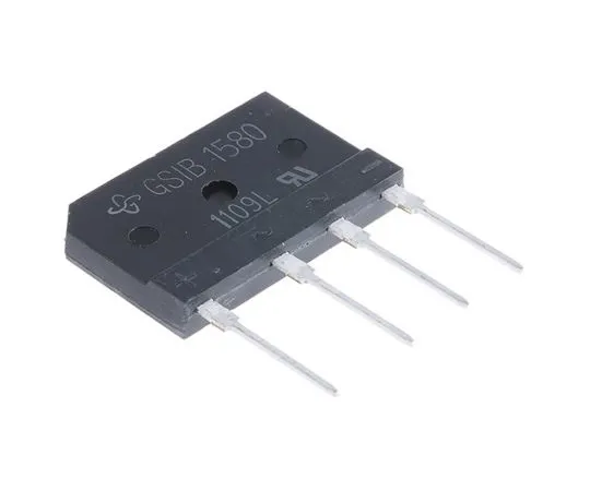 63-4979-88　VishayGSIB1580-E3/45,桥式整流器，3.5A800V,4针GSIB-5S　GSIB1580-E3/45