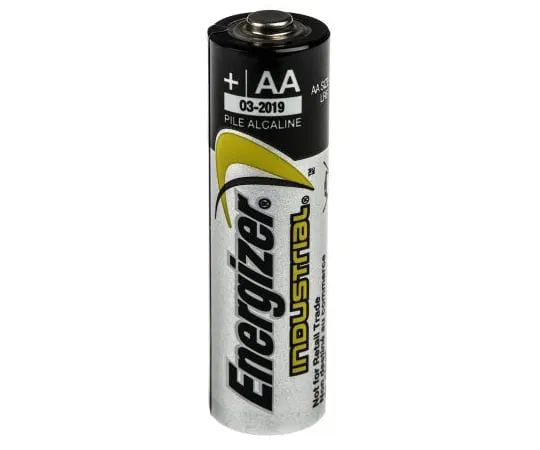 63-5070-20　Energizer工业Energizer 1.5V碱性AA电池　7638900361056