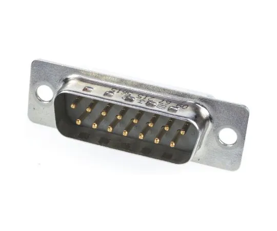 63-4971-12　Harpanel安装，15PinD-sub连接器插头，外壳尺寸A　9672155615