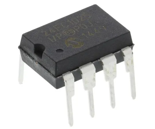 63-4963-89　Microchip24FC1025-I/P,1Mbit串行EEPROM内存，400ns 8针PDIPI2C　24FC1025-I/P