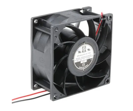 63-4984-36　RS PRO轴向风扇，80 x 80 x 38mm, 99cfm,13W, 24 V直流　703-3448