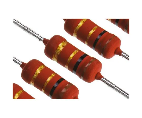 63-4956-47　Vishay1Ω2W金属薄膜固定电阻±5%±250ppm/°C　PR02000201008JA100