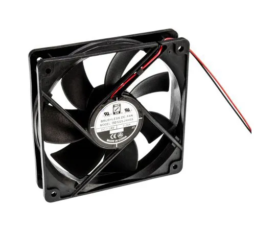 63-4933-46　RS PRO轴向风扇120 x 120 x 25mm, 85cfm,5.8W, 24 V直流　668-8858