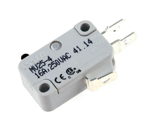 63-5117-84　SPDT Push Button Microswitch, 16 A@250 V ac　804-6192